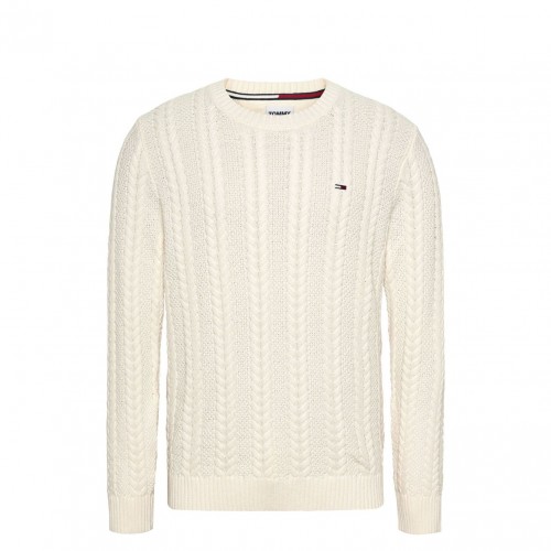 Ancient White Crewneck Jumper