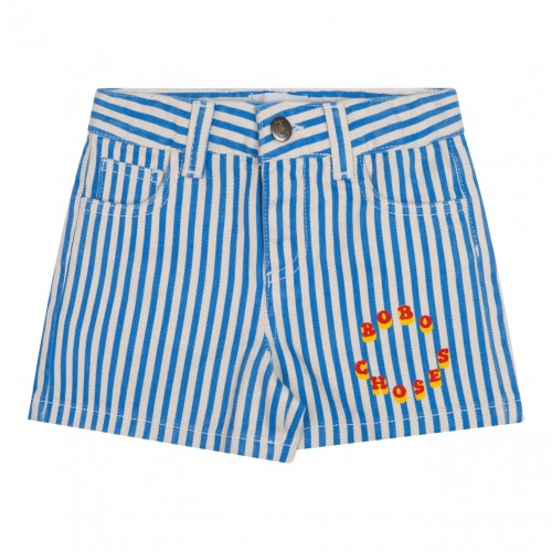 Circle Striped Shorts