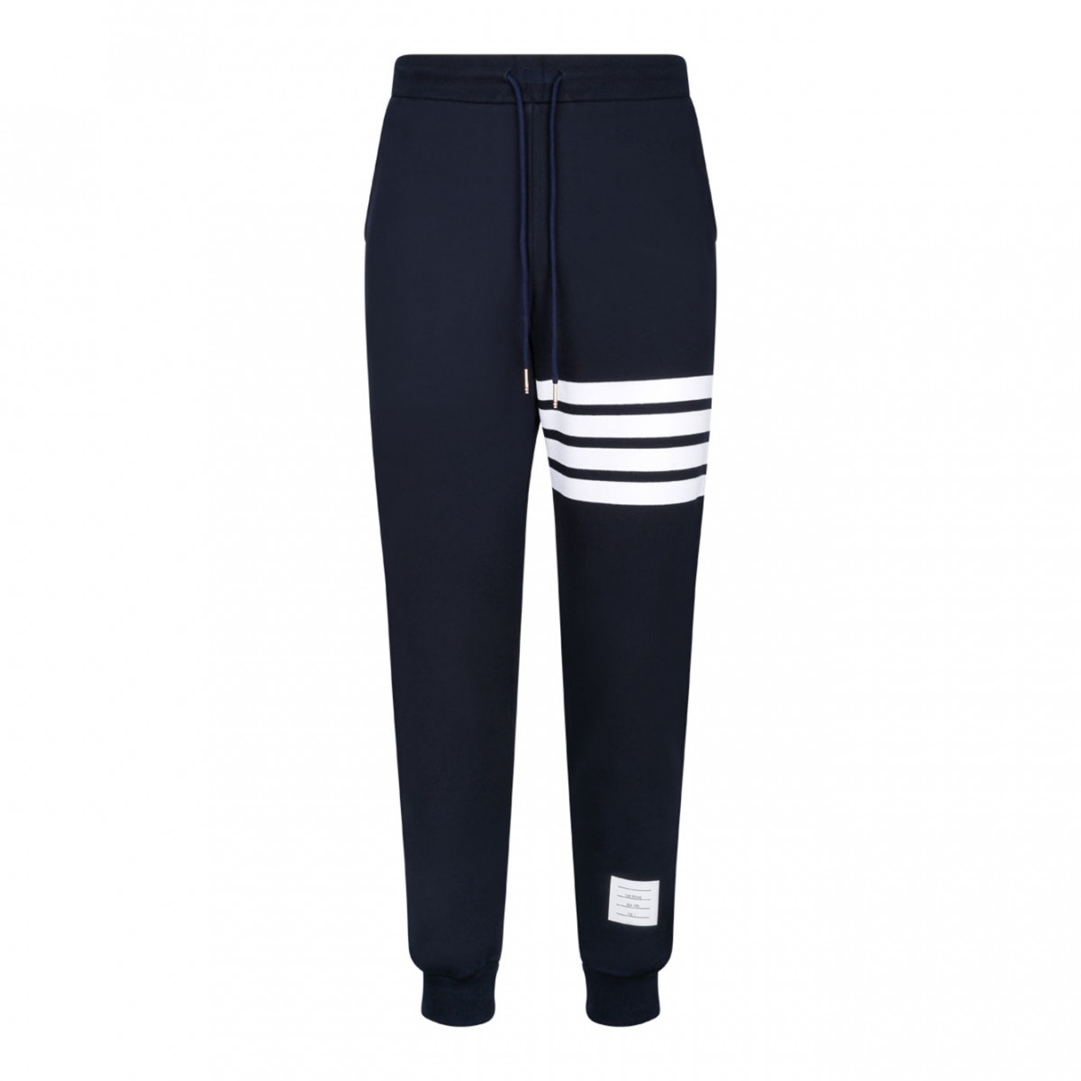 Navy 4 Bar Sweatpants