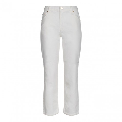 White Flare Denim Jeans