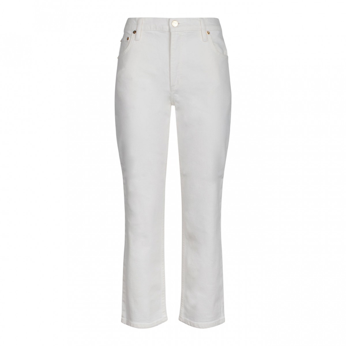 White Flare Denim Jeans