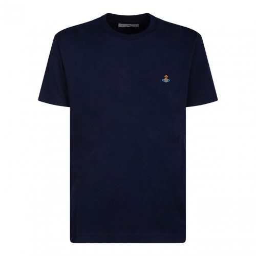 Navy Blue Orb Logo T-Shirt