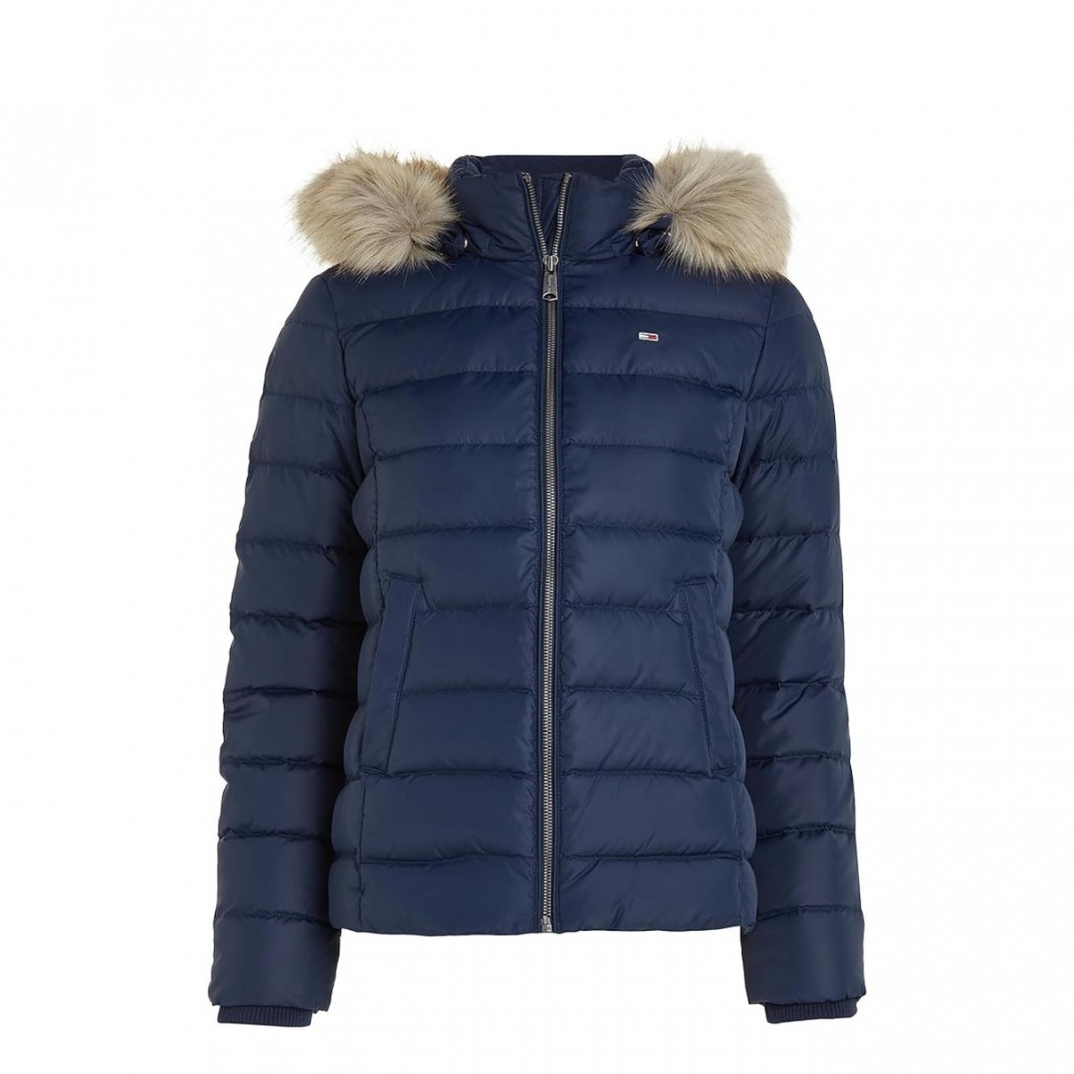 Twilight Navy Basic Down Jacket