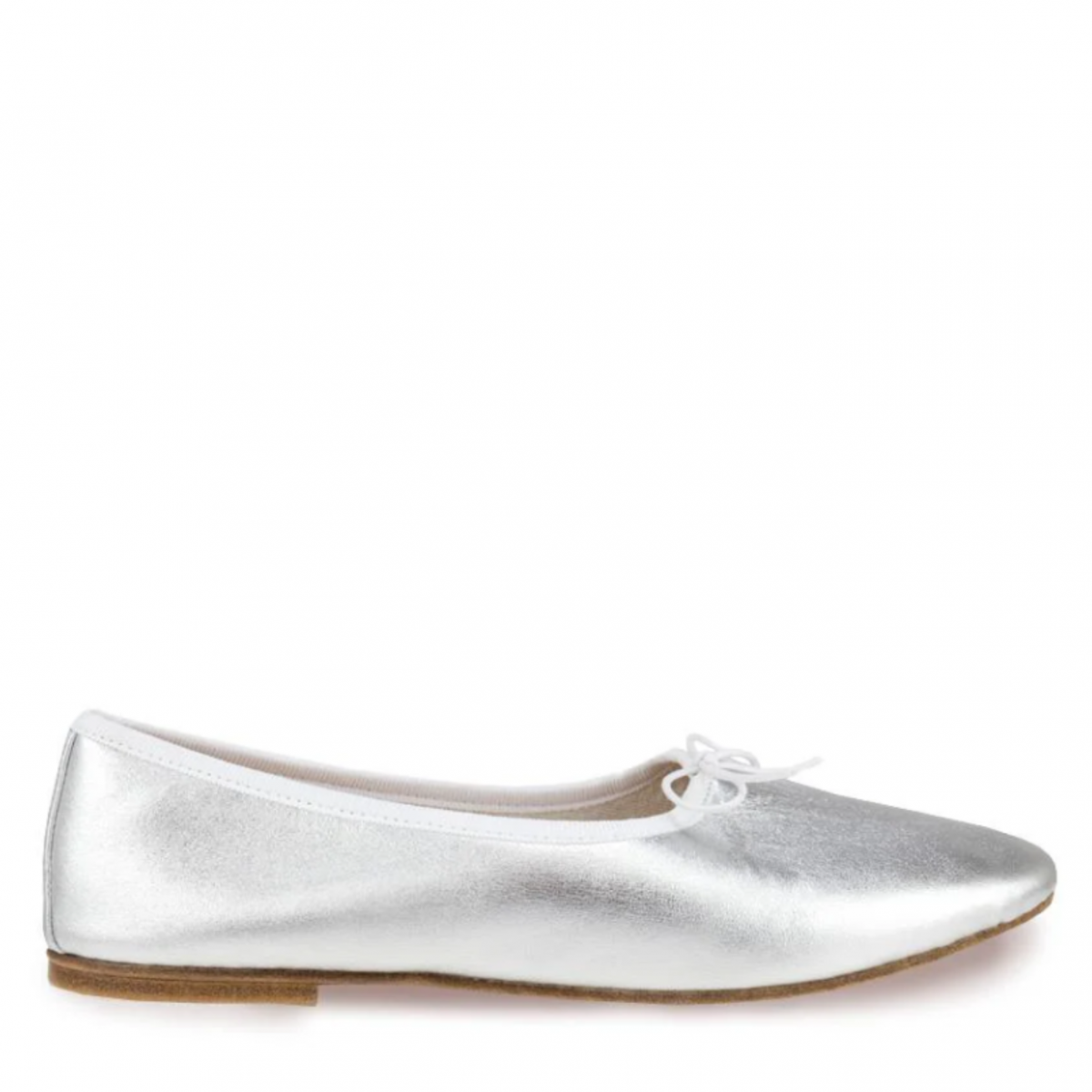 Olga Silver Laminated Ballerina