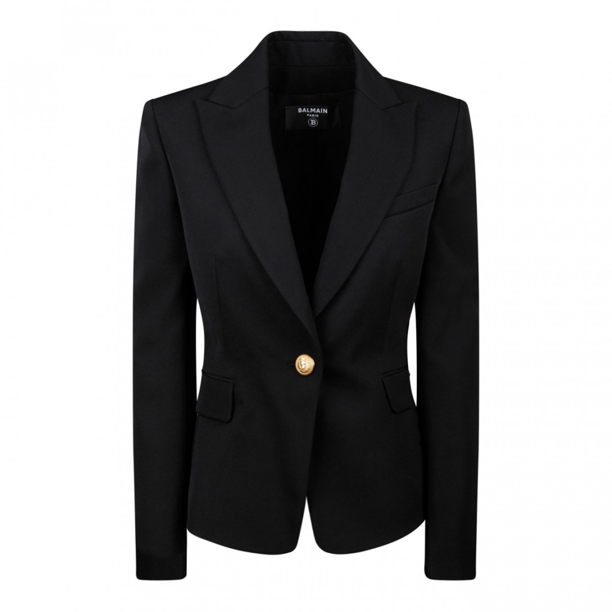 Black Single Breasted Blazer