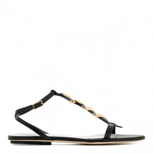 Black Melodie Sandals