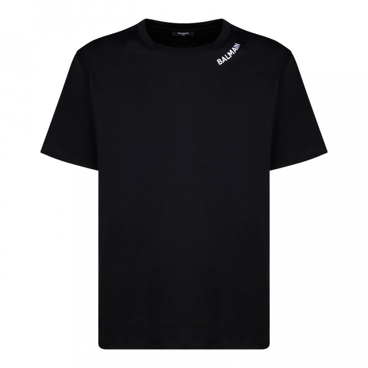 Black Embroidered T-Shirt