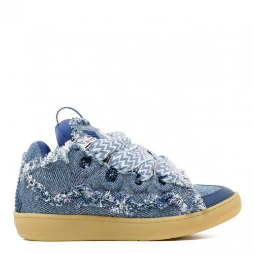 Denim Blue Curb Sneakers