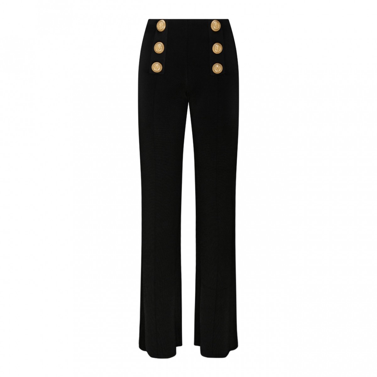 Black Flared Trousers