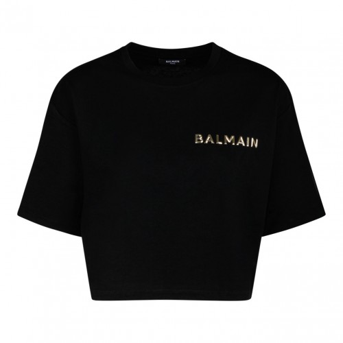 Black Logo Print T-Shirt