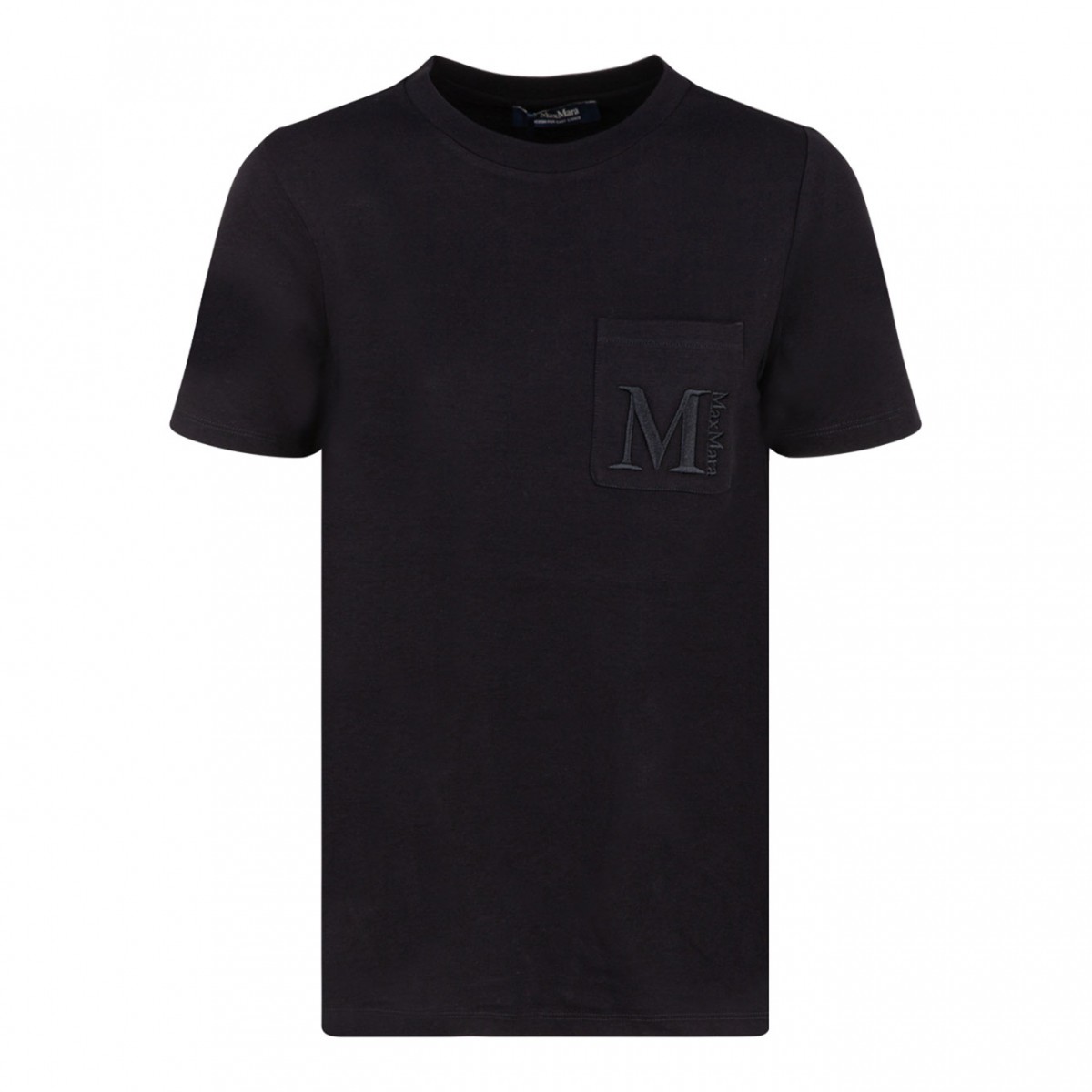 Black Embroidered Logo T-Shirt