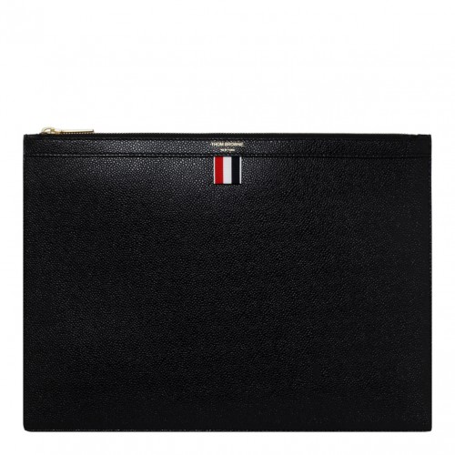 Thom Browne Black Leather...