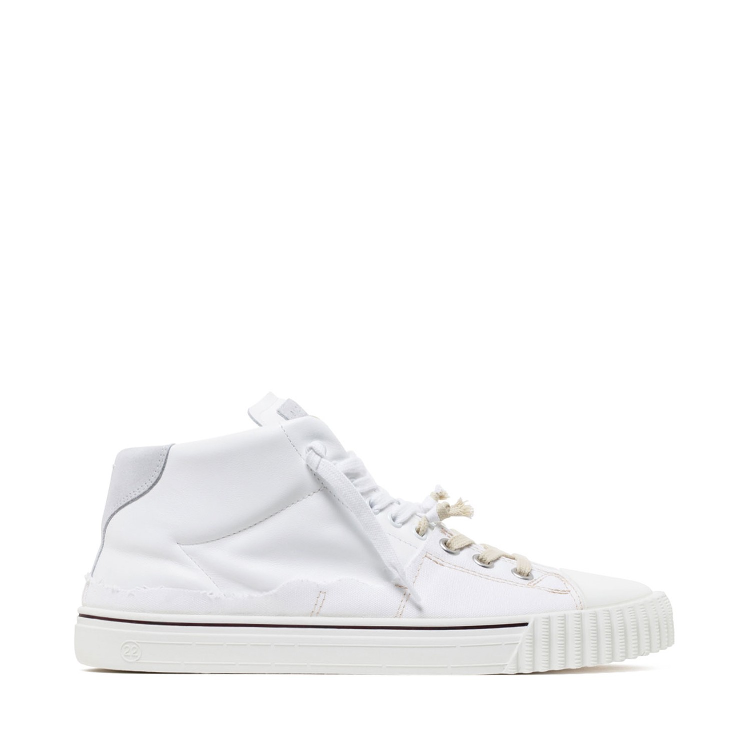 Maison Margiela White New Evolution Sneakers.| COLOGNESE 1882