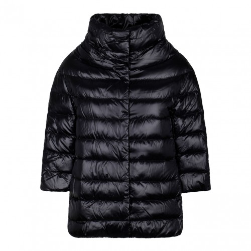 Black Aminta Down Jacket