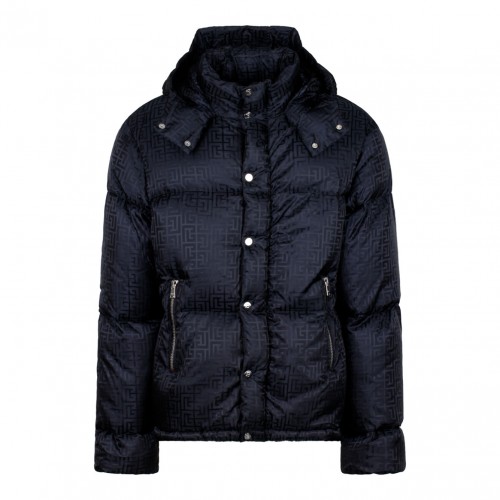 Navy Blue Puffer Jacket