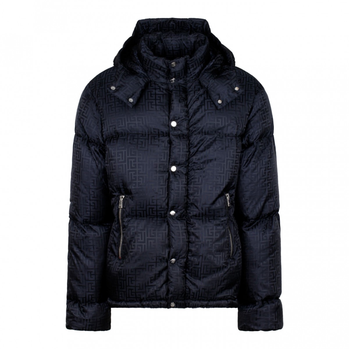 Navy Blue Puffer Jacket