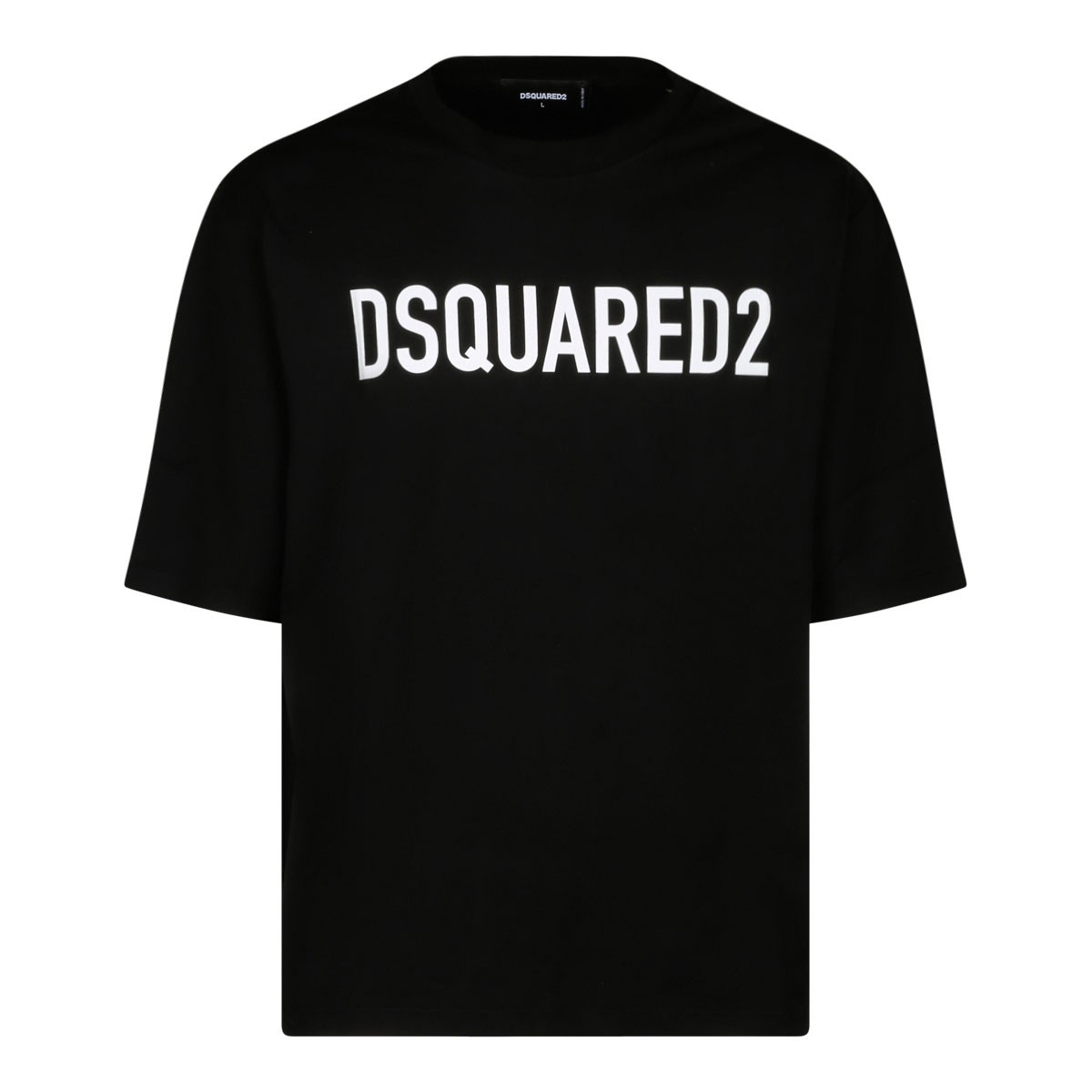 Black Logo Print T-Shirt