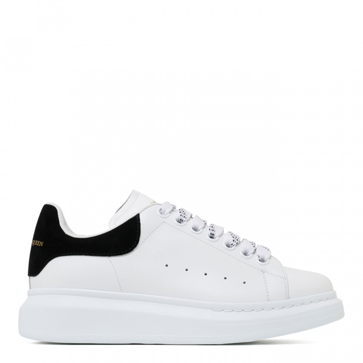 White and Black Oversized Sneakers