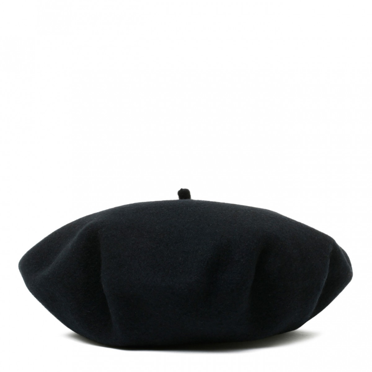 Black Wool Beret