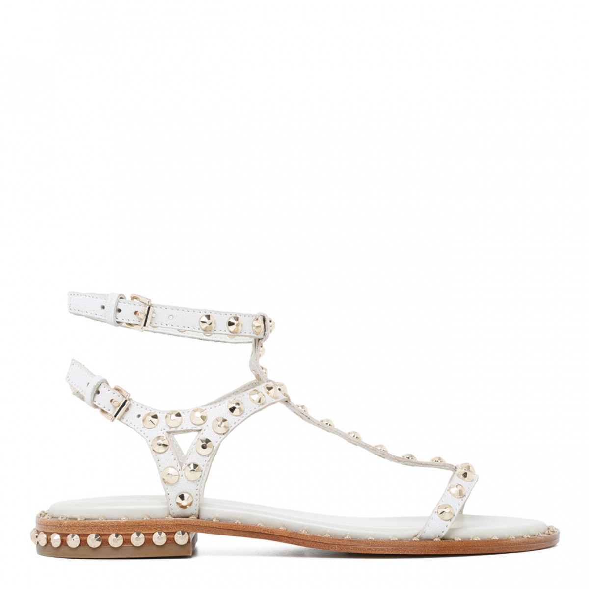 Beige Panic Sandals