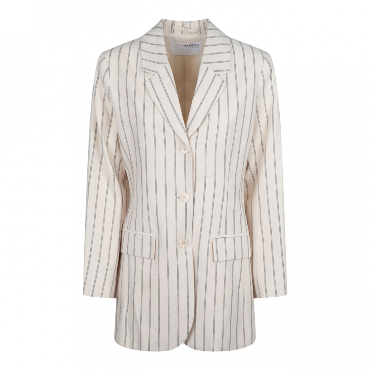 Pinstripe Blazer