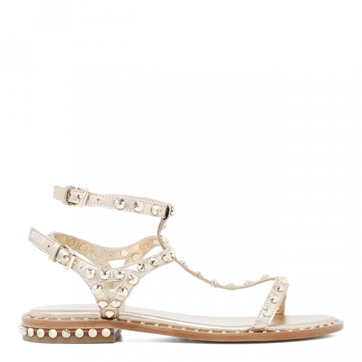 White Panic Sandals