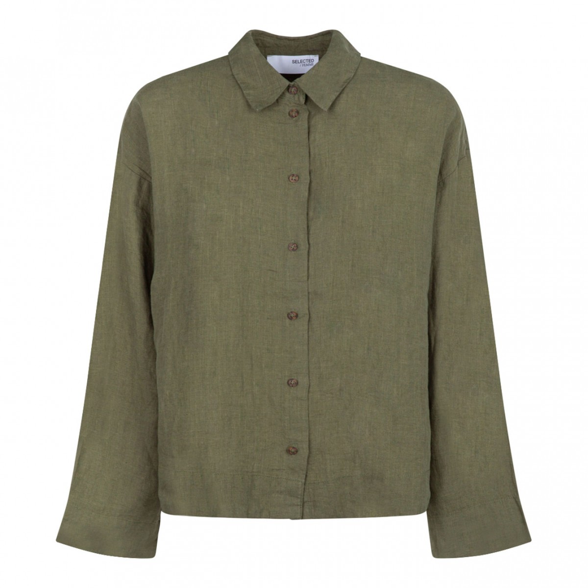 Olivine Linen Shirt