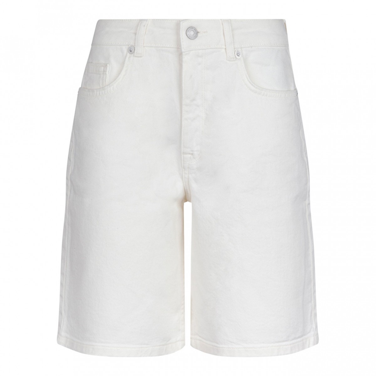 White Bermuda Shorts