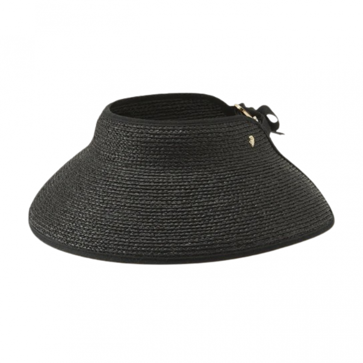 Helen Kaminski Aleeya 11 Charcoal and Midnight Visor