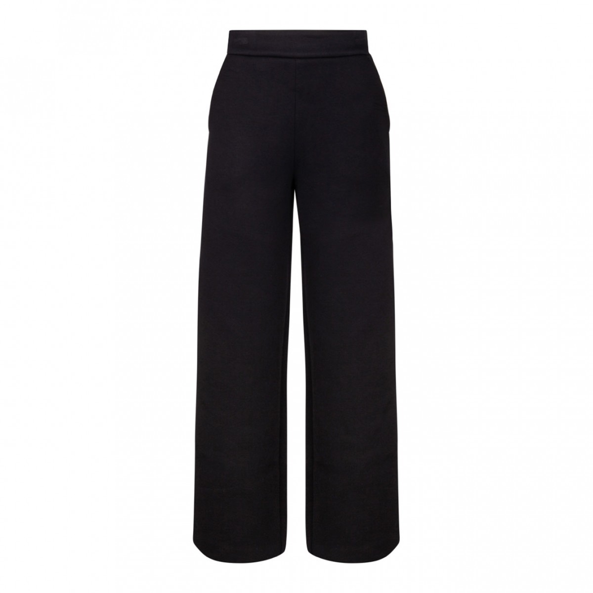 Black Straight Leg Trousers