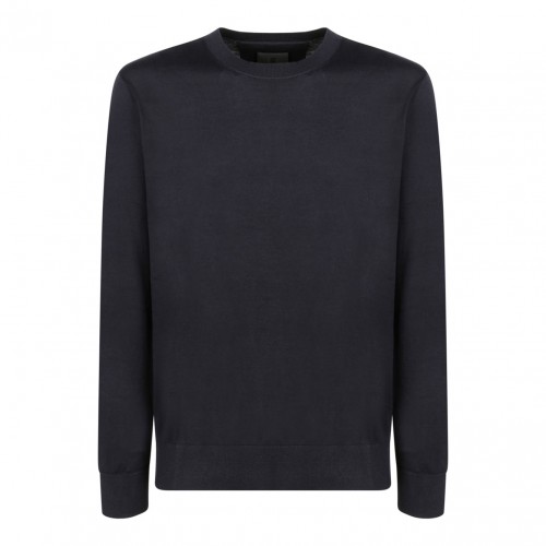 Midnight Blue Fine Knit Jumper