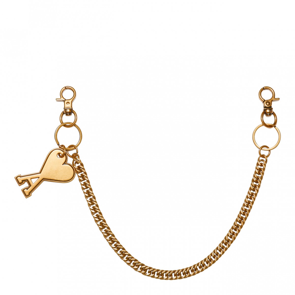 Gold Tone Keychain