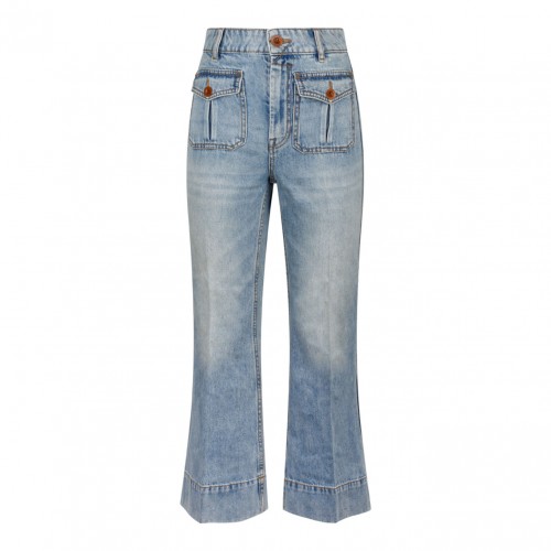 Light Blue Raie Flare Jeans