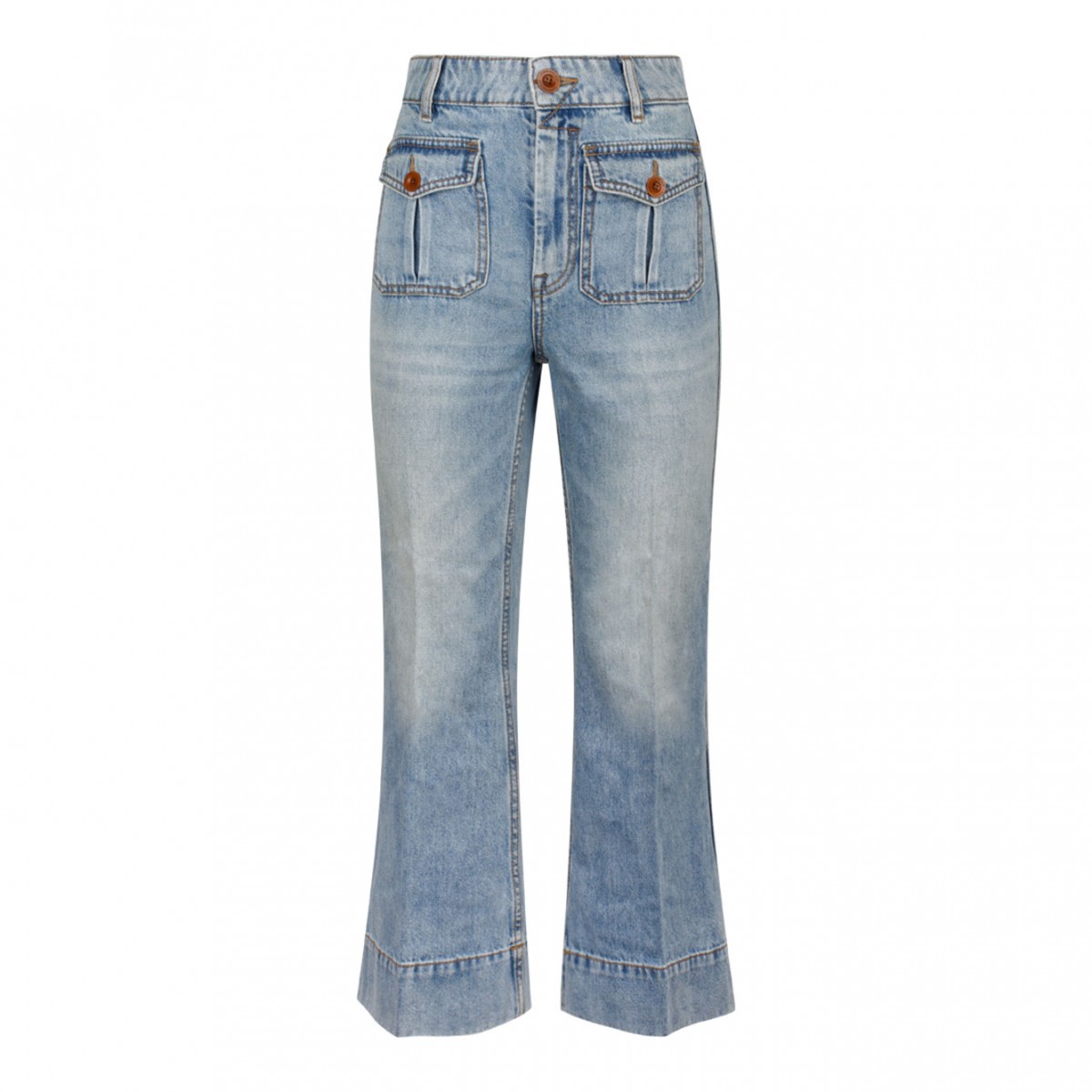 Light Blue Raie Flare Jeans