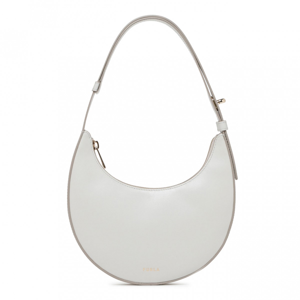 Ivory White Mini Delizia Shoulder Bag