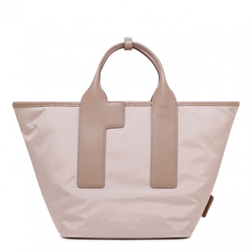 Light Pink Piuma M Tote Bag