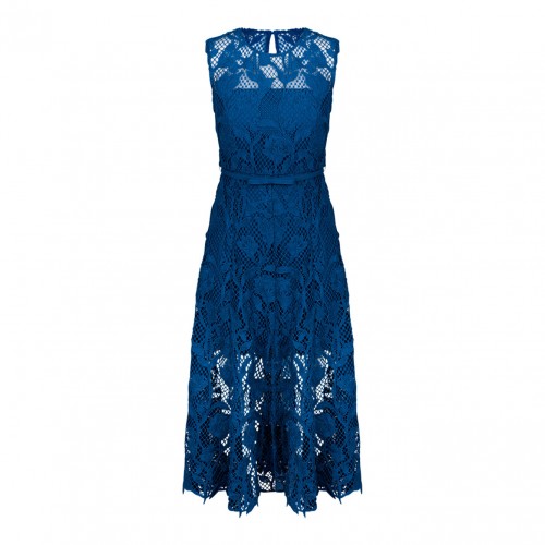 Cobalt Blue Lace Dress