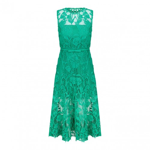 Green Lace Dress