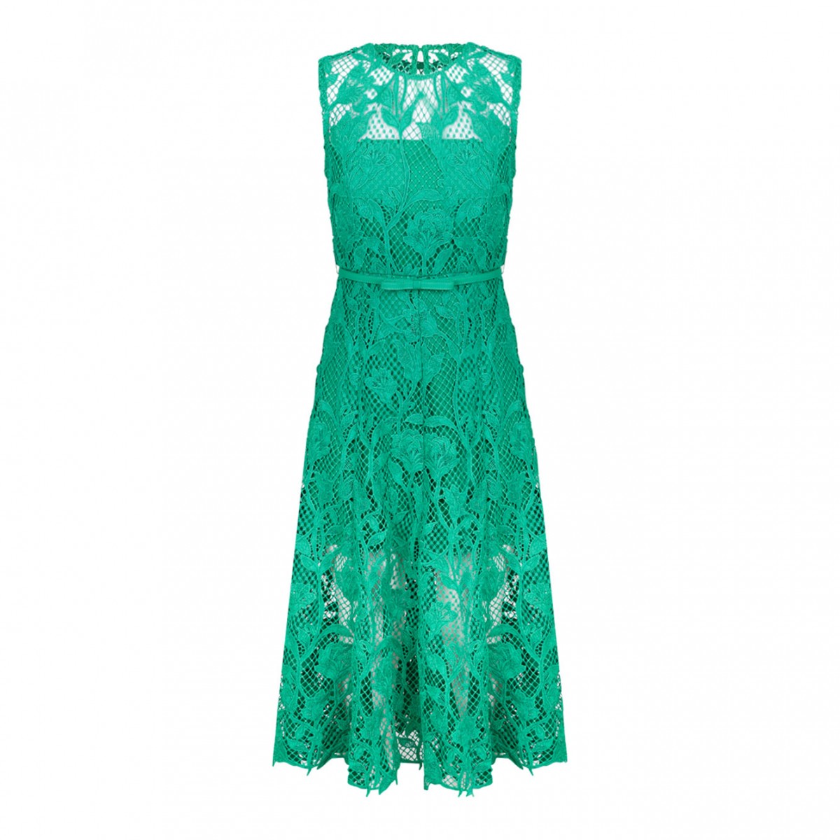 Green Lace Dress