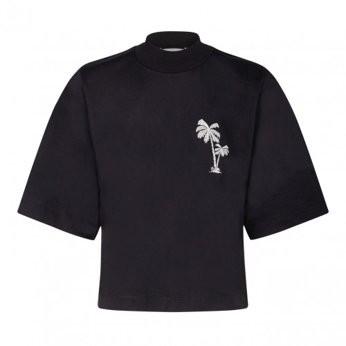 Palm Angels Black Cropped...