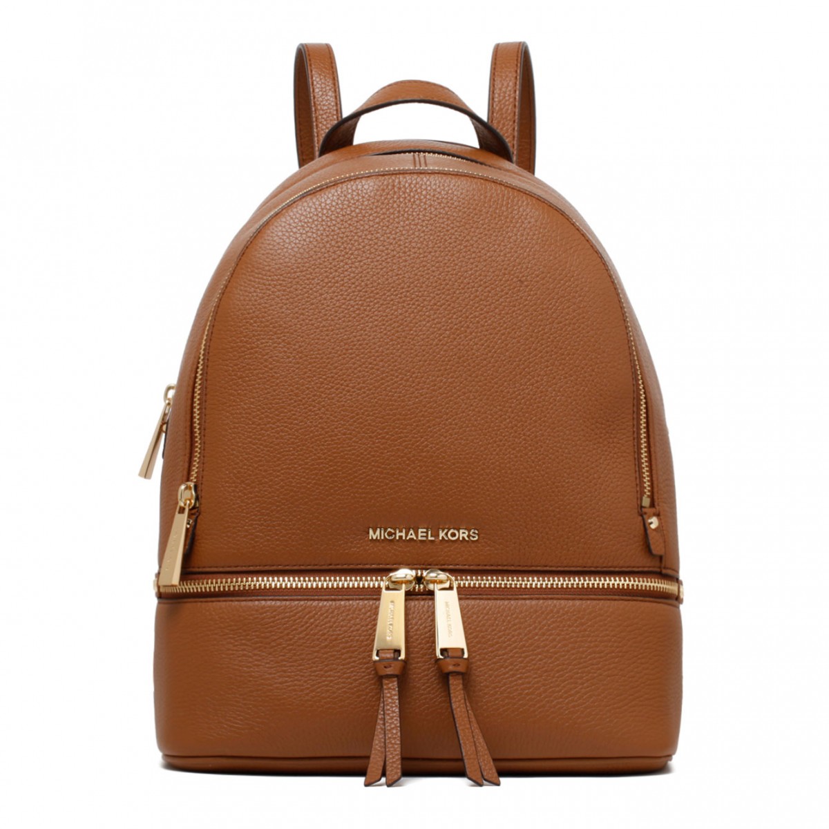 Michael Kors Brown Rhea Medium Backpack