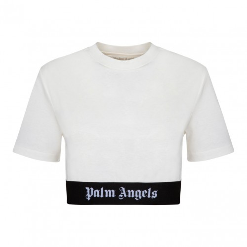 Palm Angels White Logo Band...