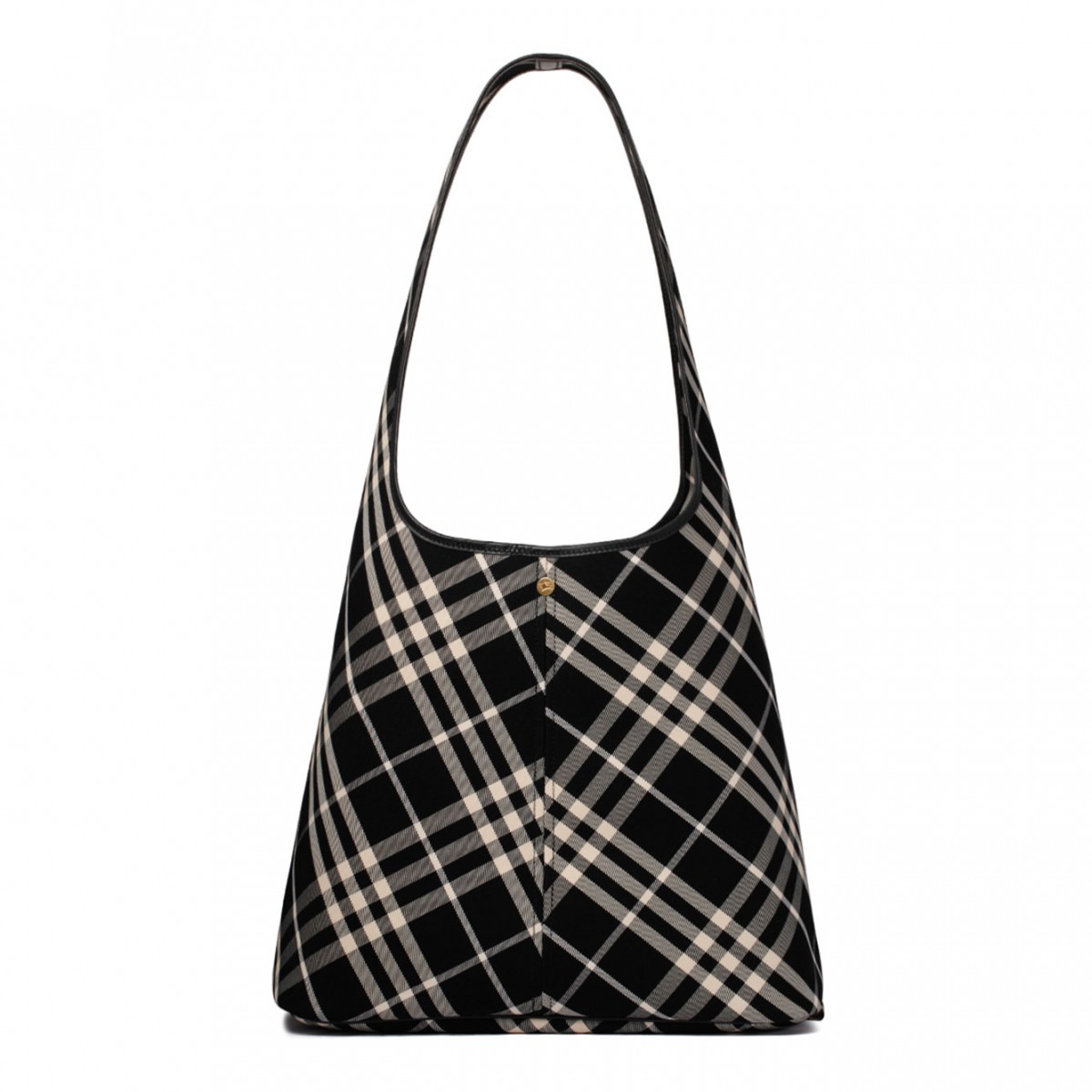 Large Check Shoulder Bag