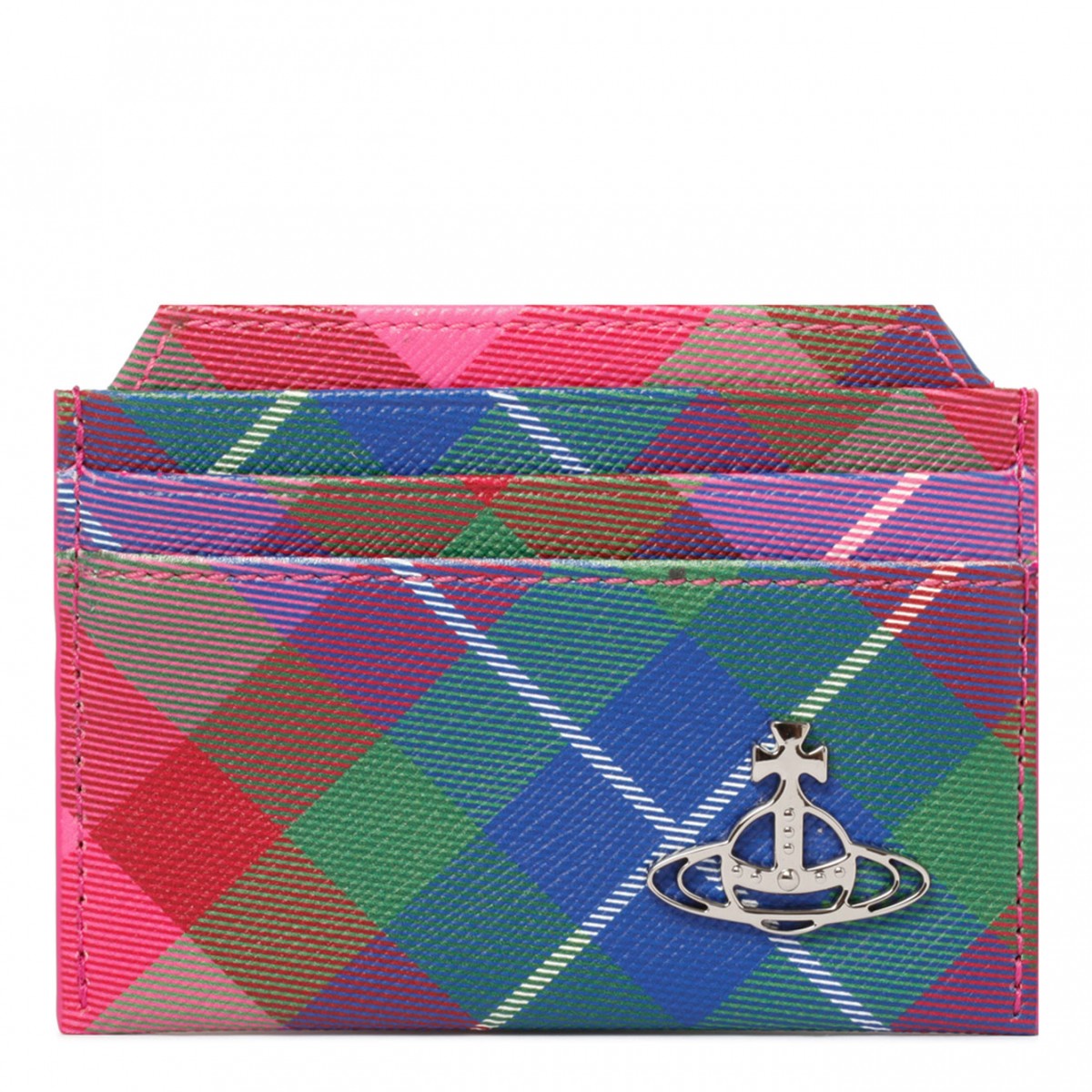 Candy Tartan Card Holder