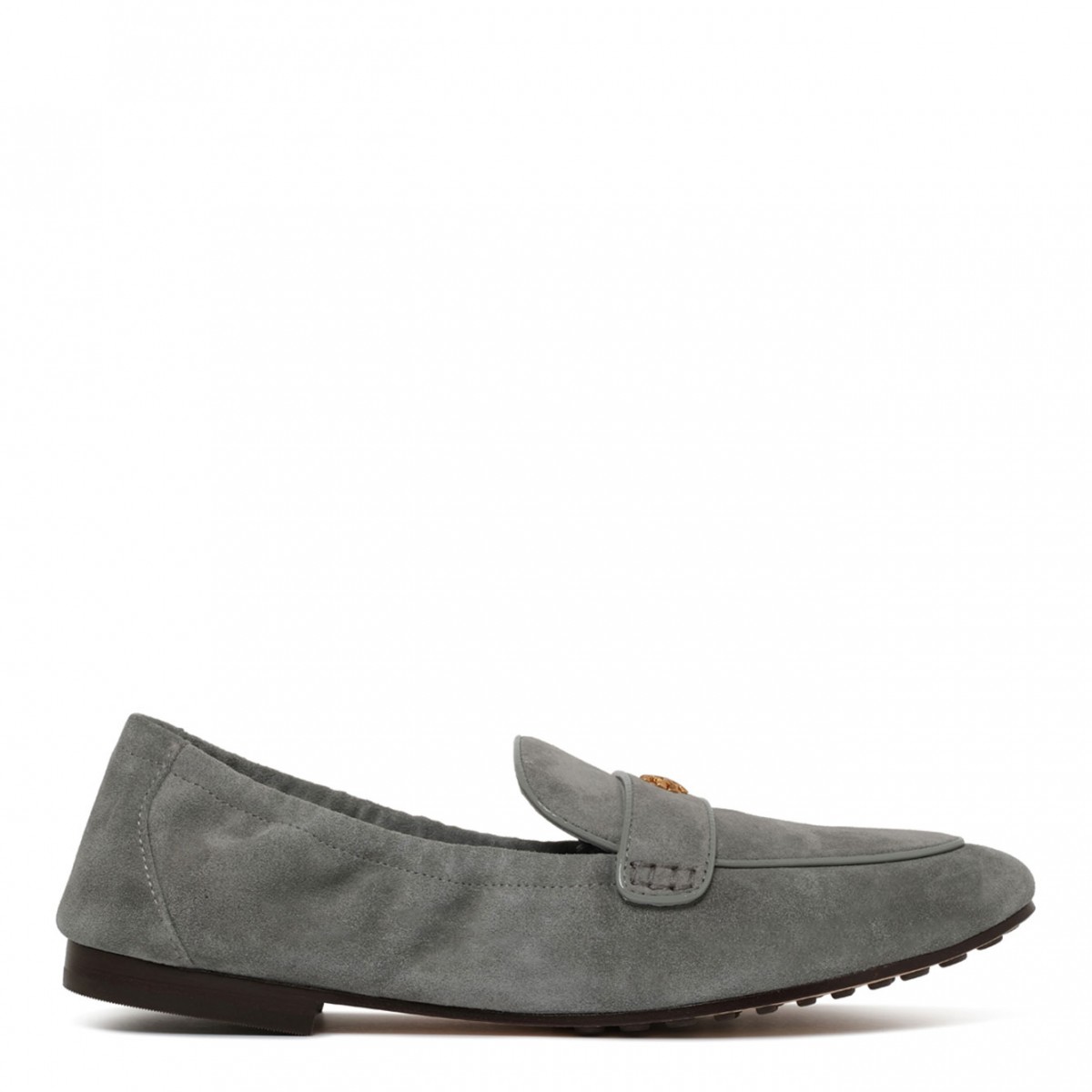 Blue and Grey Loafers