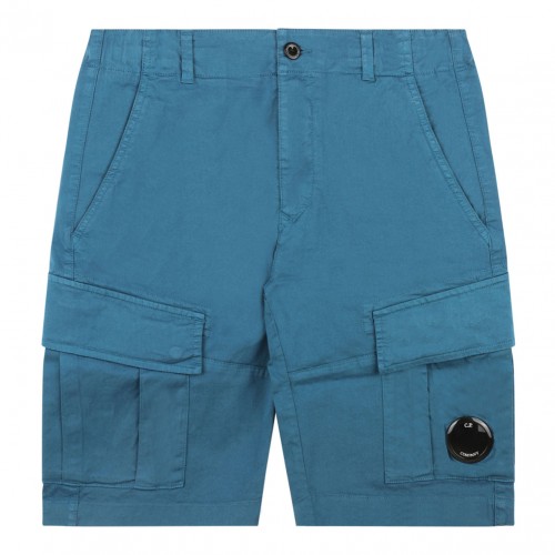 Ink Blue Cargo Shorts