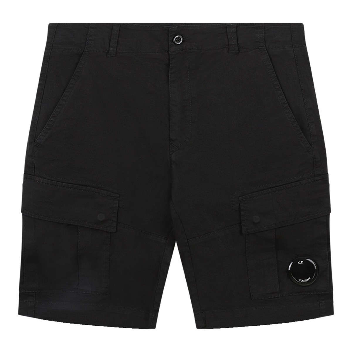 Black Cargo Shorts