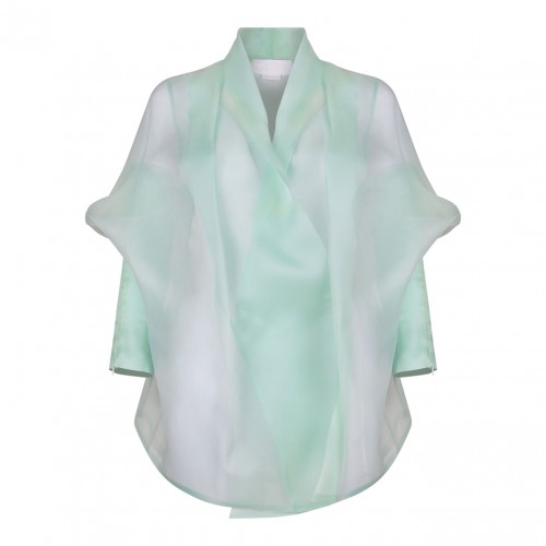 Light Green Silk Shirt