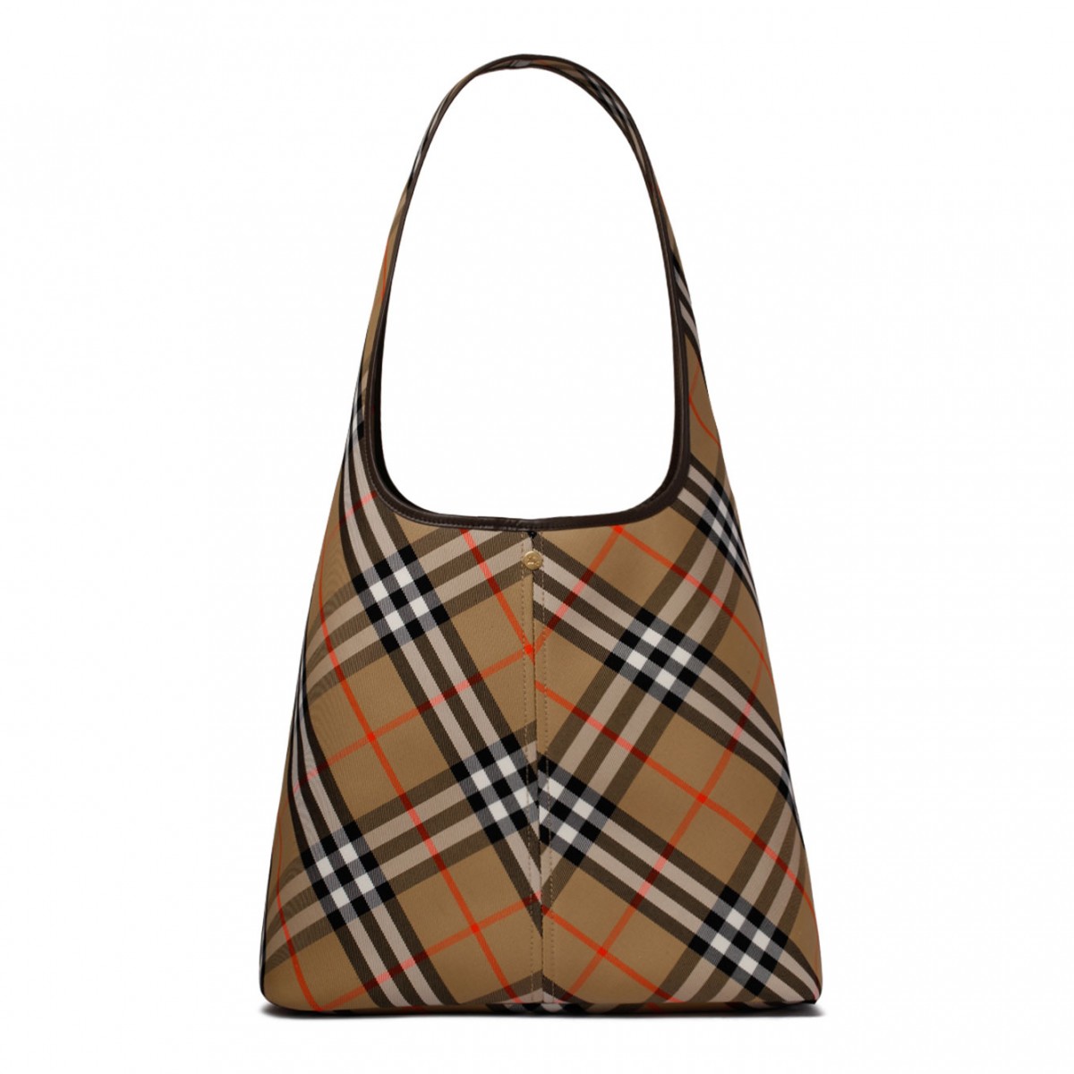 Large Check Shoulder Bag