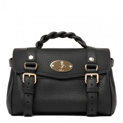 Black Mini Alexa Satchel